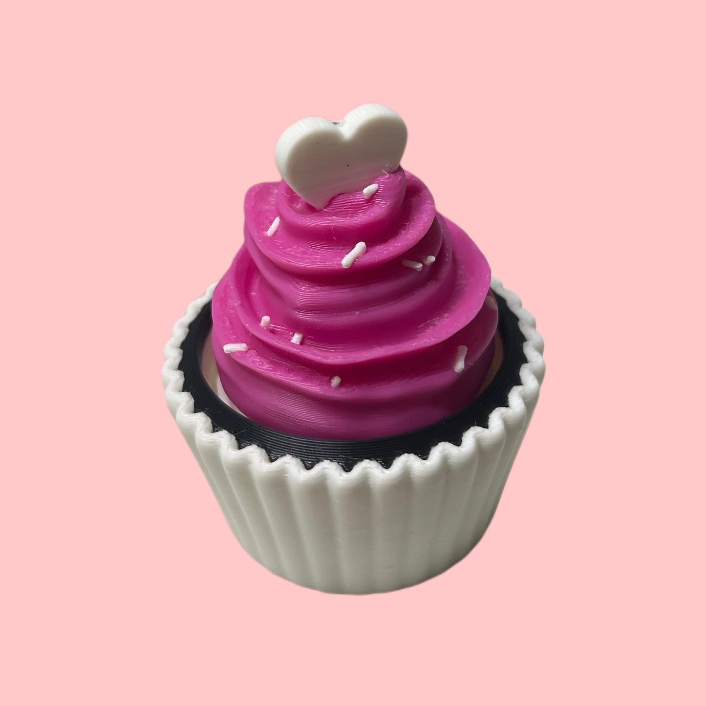 Heart Cupcake Clicker Fidget