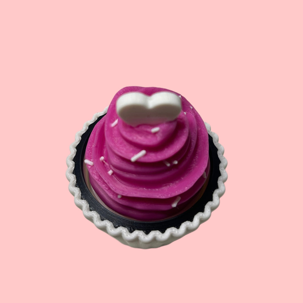 Heart Cupcake Clicker Fidget