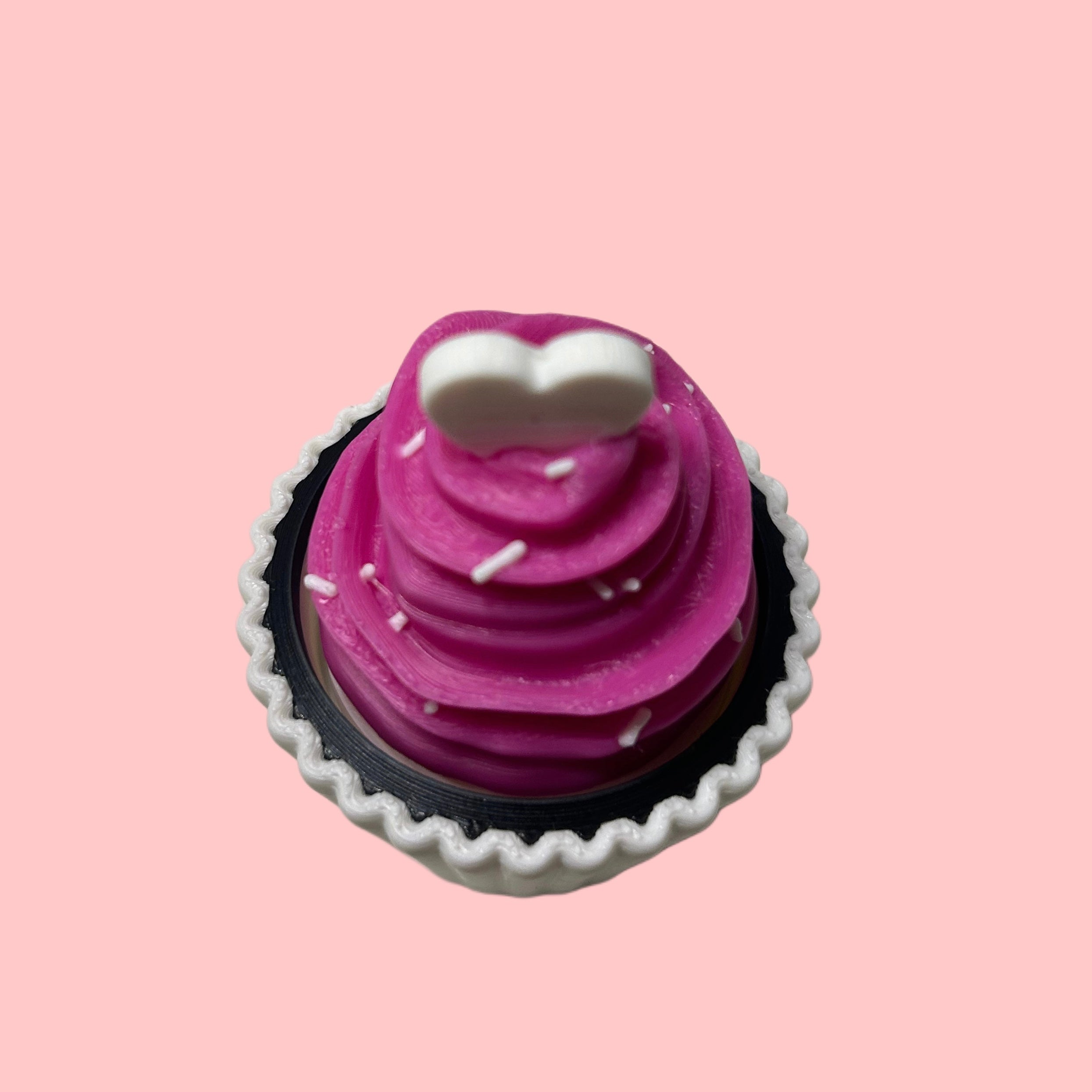 Heart Cupcake Clicker Fidget