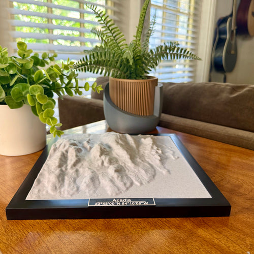 Arcadia National Park 3D Topographic Model