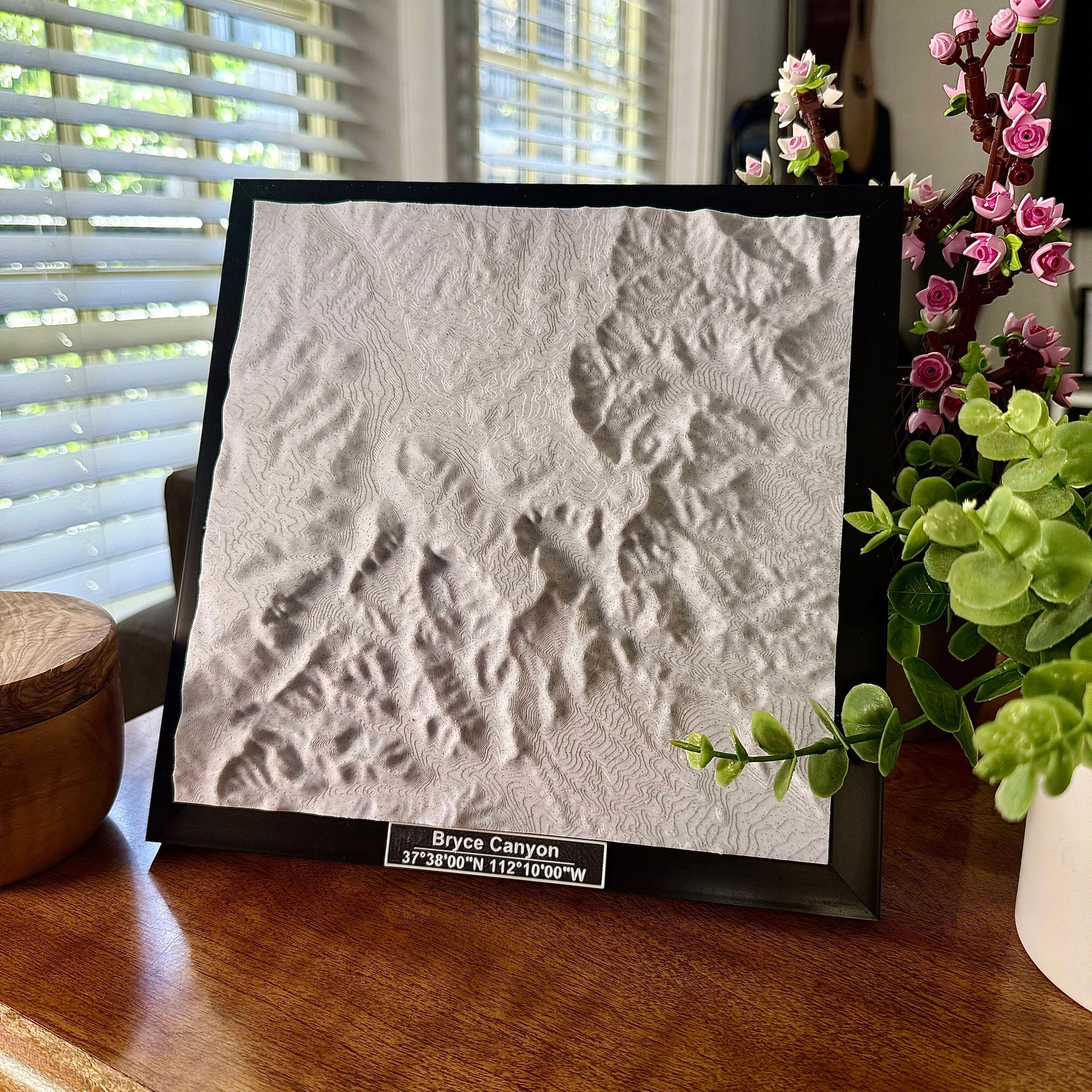 Bryce Canyon National Park 3D Topographic Model