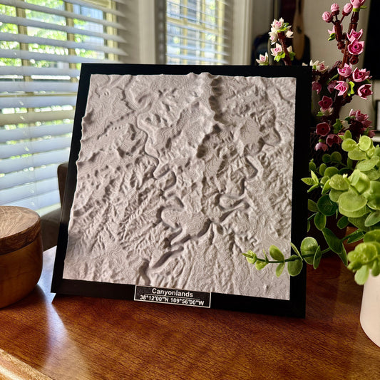 Canyonlands National Park 3D Topographic Model