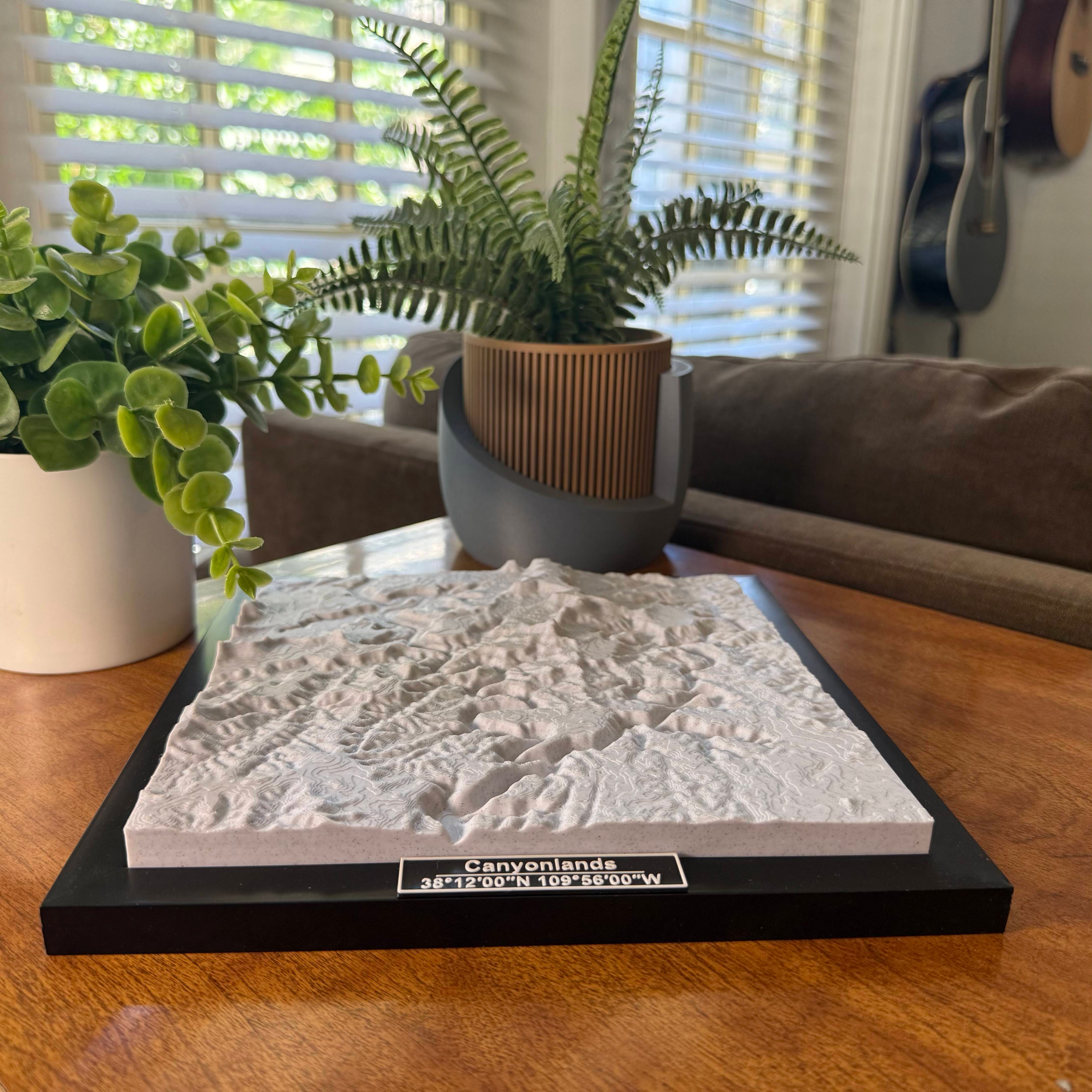 Canyonlands National Park 3D Topographic Model