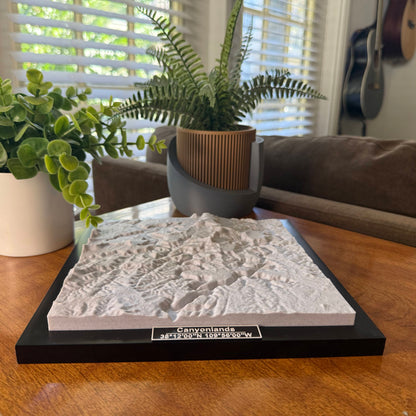 Canyonlands National Park 3D Topographic Model