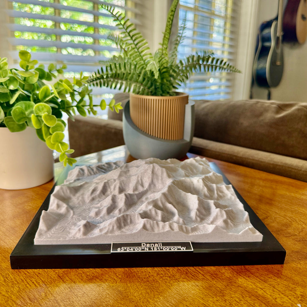 Denali National Park 3D Topographic Model