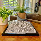 Glacier National Park 3D Topographic Model