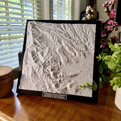 Philmont Scout Ranch 3D Topographic Model